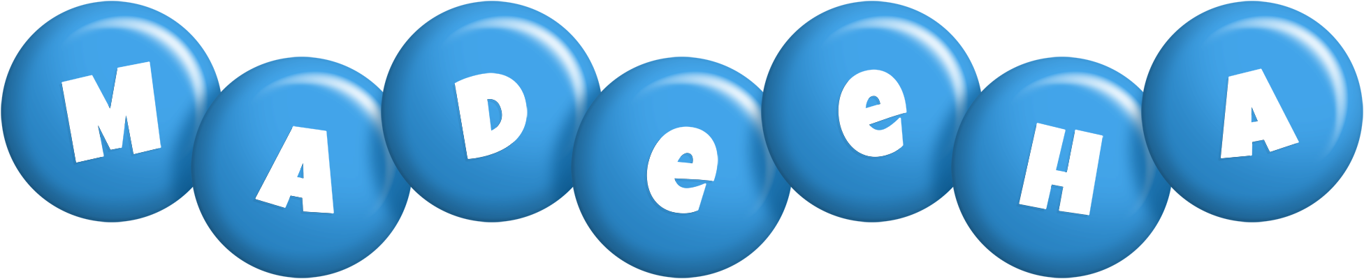 Madeeha candy-blue logo