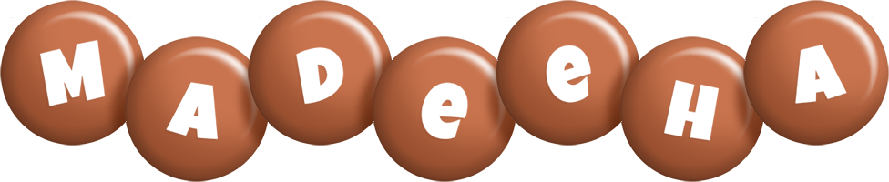 Madeeha candy-brown logo