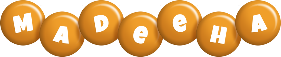Madeeha candy-orange logo