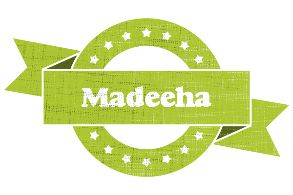 Madeeha change logo