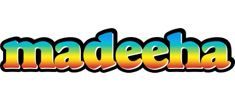 Madeeha color logo