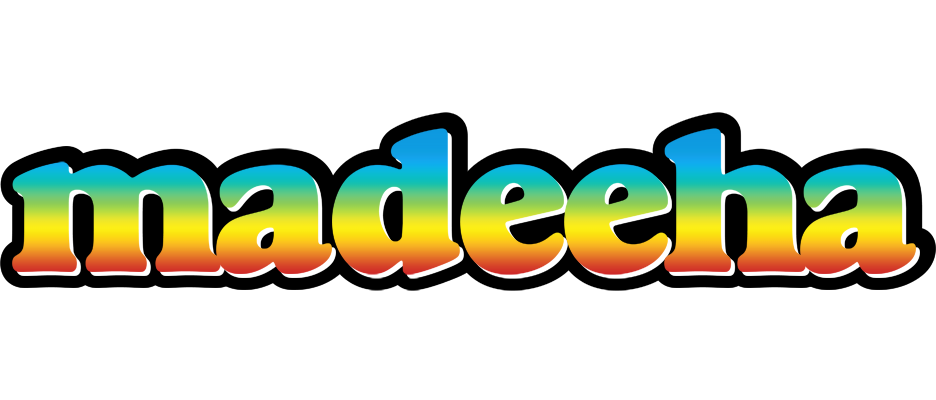 Madeeha color logo