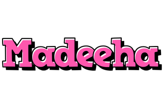 Madeeha girlish logo