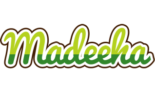 Madeeha golfing logo