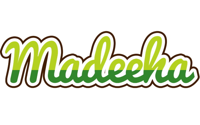 Madeeha golfing logo