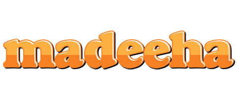 Madeeha orange logo