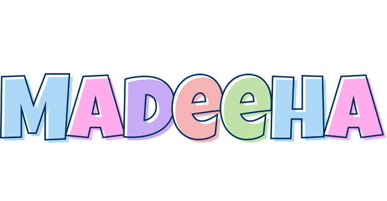 Madeeha pastel logo
