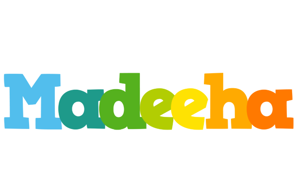 Madeeha rainbows logo