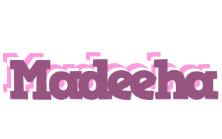 Madeeha relaxing logo