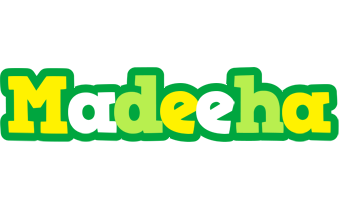 Madeeha soccer logo