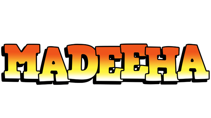 Madeeha sunset logo