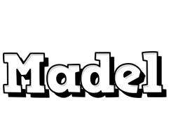 Madel snowing logo