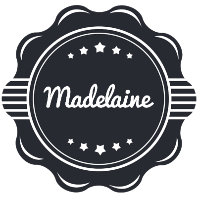 Madelaine badge logo