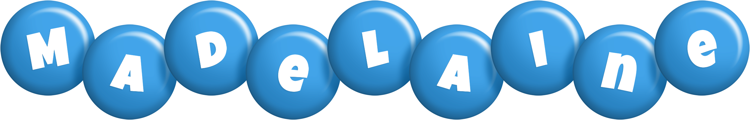 Madelaine candy-blue logo