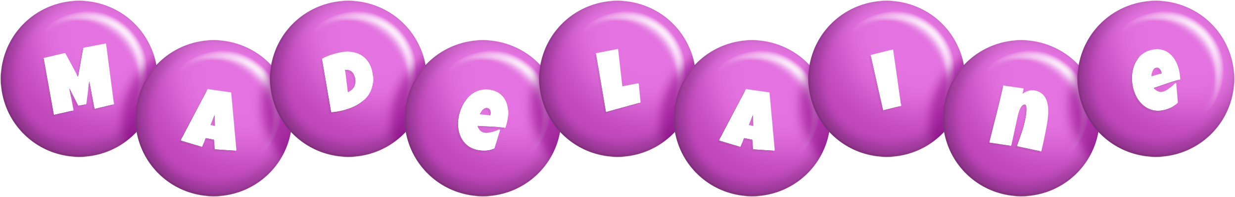 Madelaine candy-purple logo