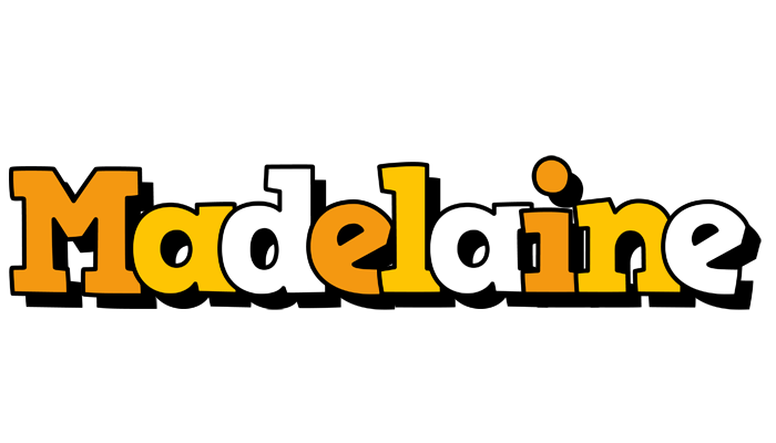 Madelaine cartoon logo