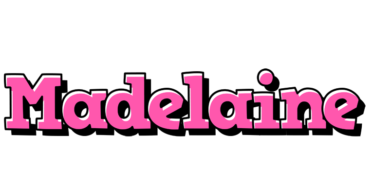 Madelaine girlish logo