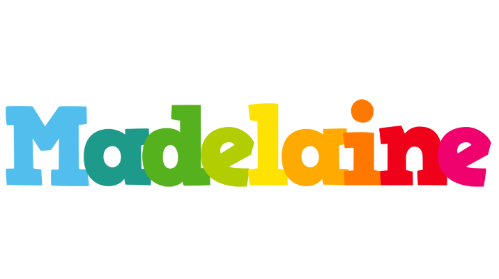 Madelaine rainbows logo