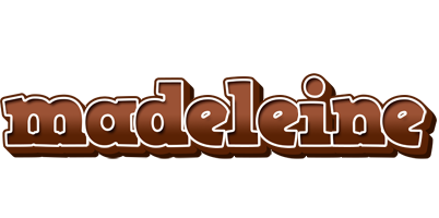 Madeleine brownie logo