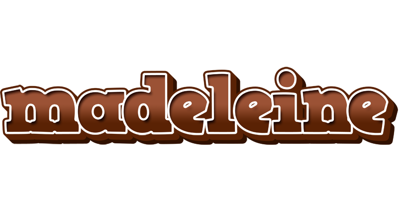 Madeleine brownie logo