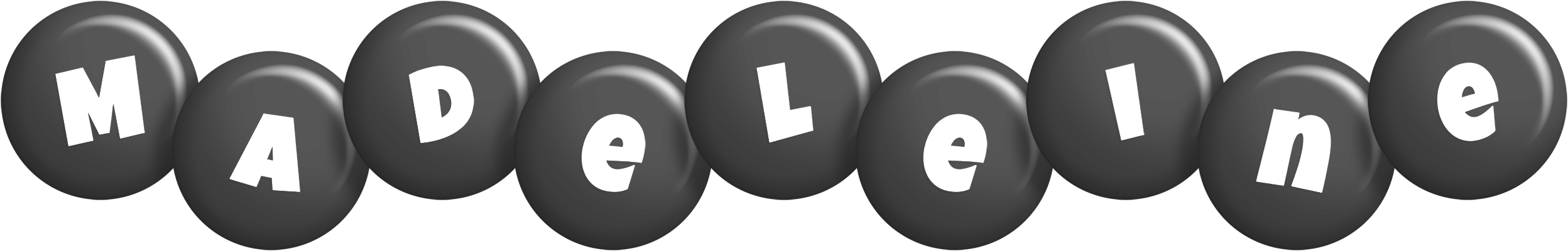 Madeleine candy-black logo
