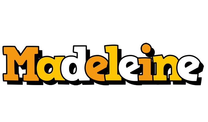 Madeleine cartoon logo