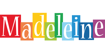 Madeleine colors logo