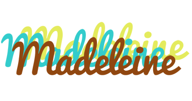 Madeleine cupcake logo