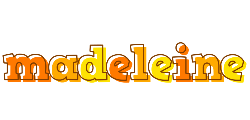 Madeleine desert logo
