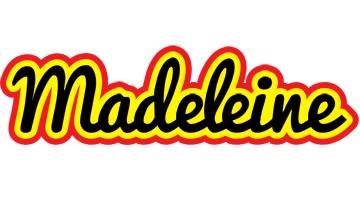 Madeleine flaming logo