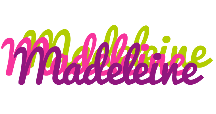 Madeleine flowers logo