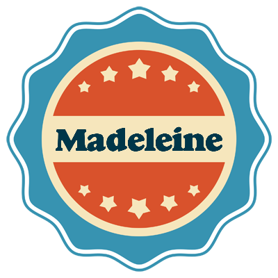 Madeleine labels logo