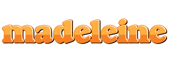 Madeleine orange logo