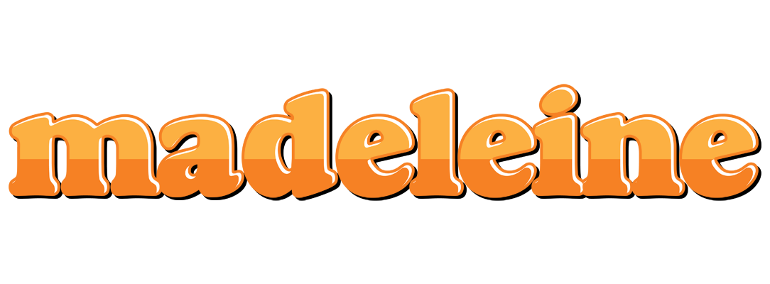 Madeleine orange logo