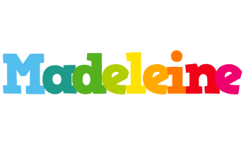 Madeleine rainbows logo