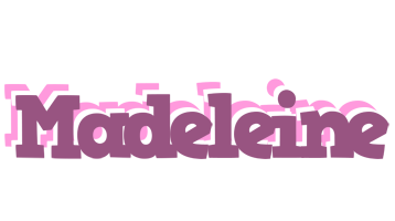 Madeleine relaxing logo