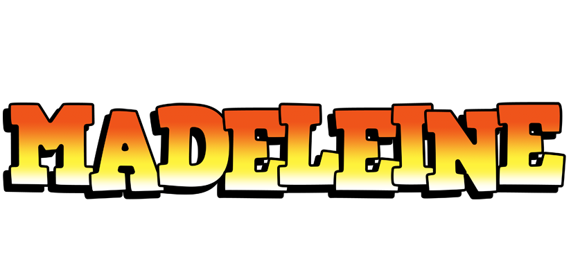 Madeleine sunset logo
