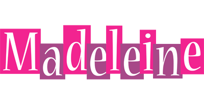 Madeleine whine logo