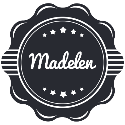 Madelen badge logo