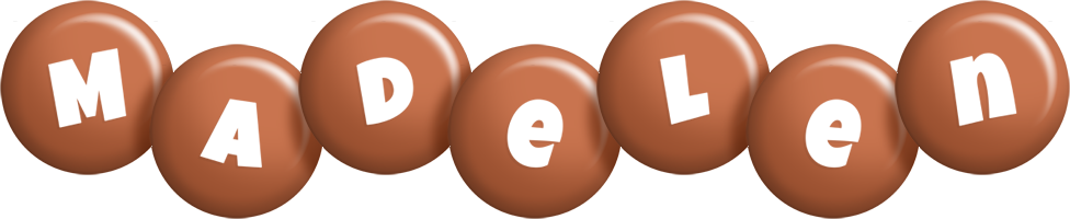 Madelen candy-brown logo