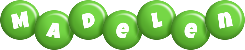 Madelen candy-green logo