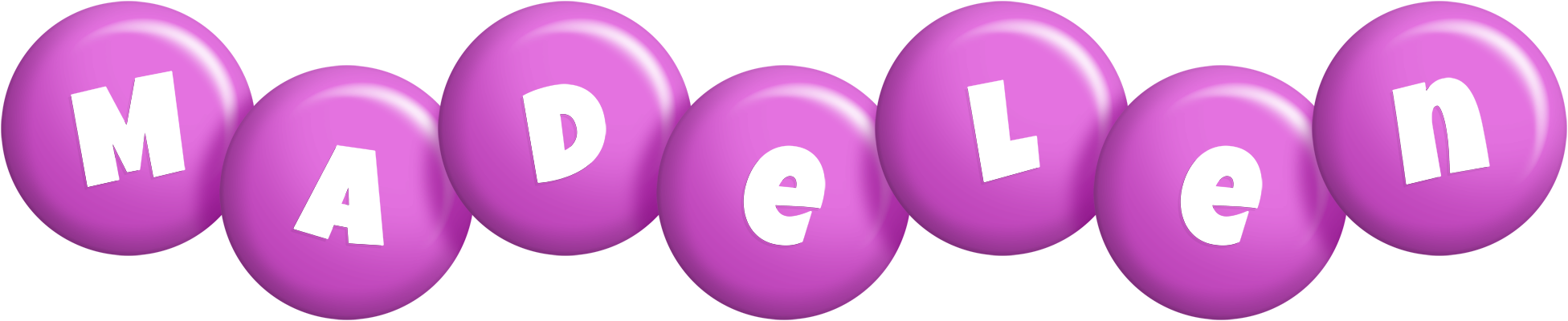 Madelen candy-purple logo