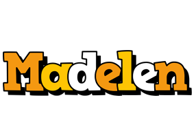 Madelen cartoon logo