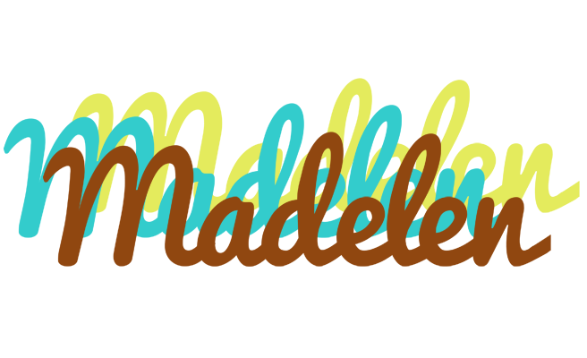 Madelen cupcake logo