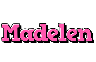 Madelen girlish logo