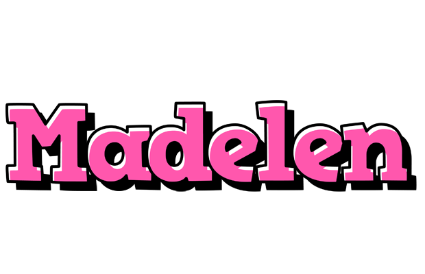 Madelen girlish logo