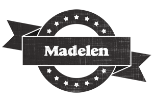 Madelen grunge logo