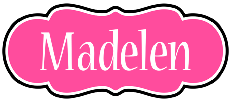 Madelen invitation logo