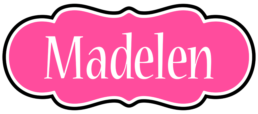 Madelen invitation logo