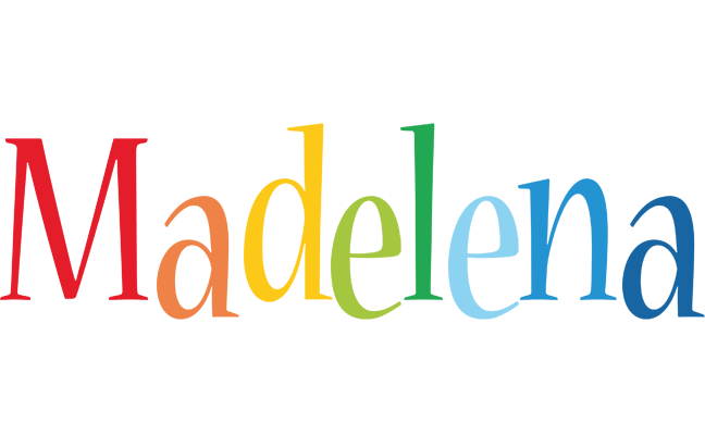 Madelena birthday logo